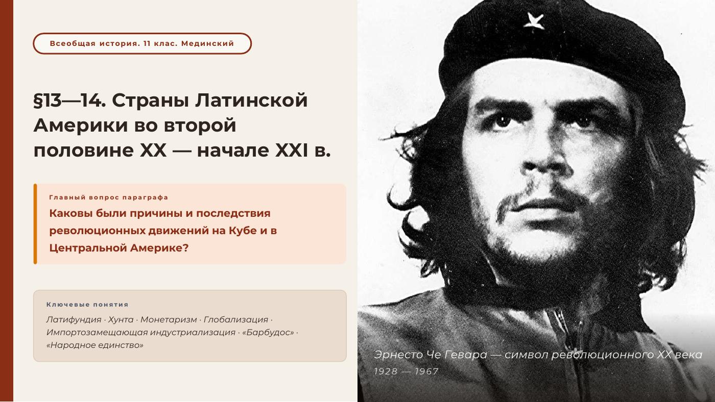Страны Латинской Америки во второй половине XX — начале XXI в. — полный комплект