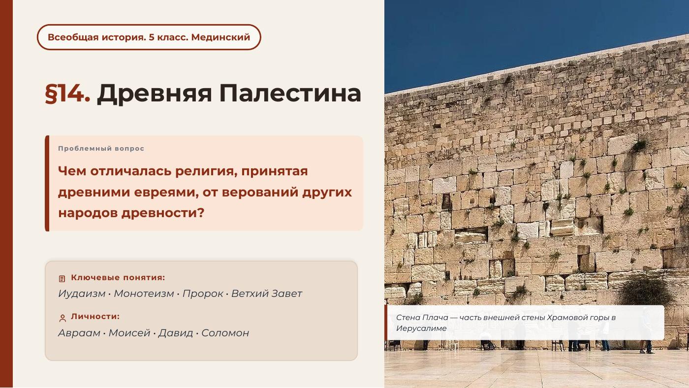 Древняя Палестина — полный комплект