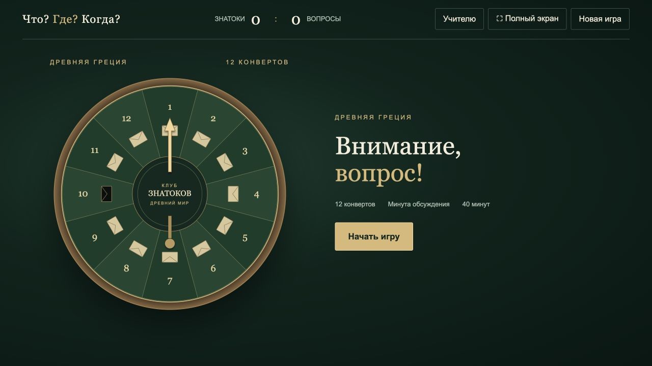 Древняя Греция — что? где? когда?