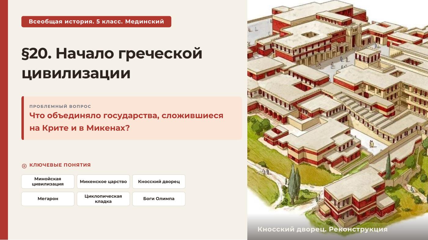 Начало греческой цивилизации — полный комплект