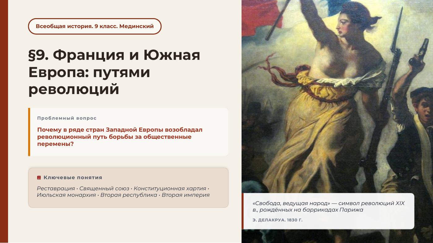 Франция и Южная Европа: путями революций — полный комплект