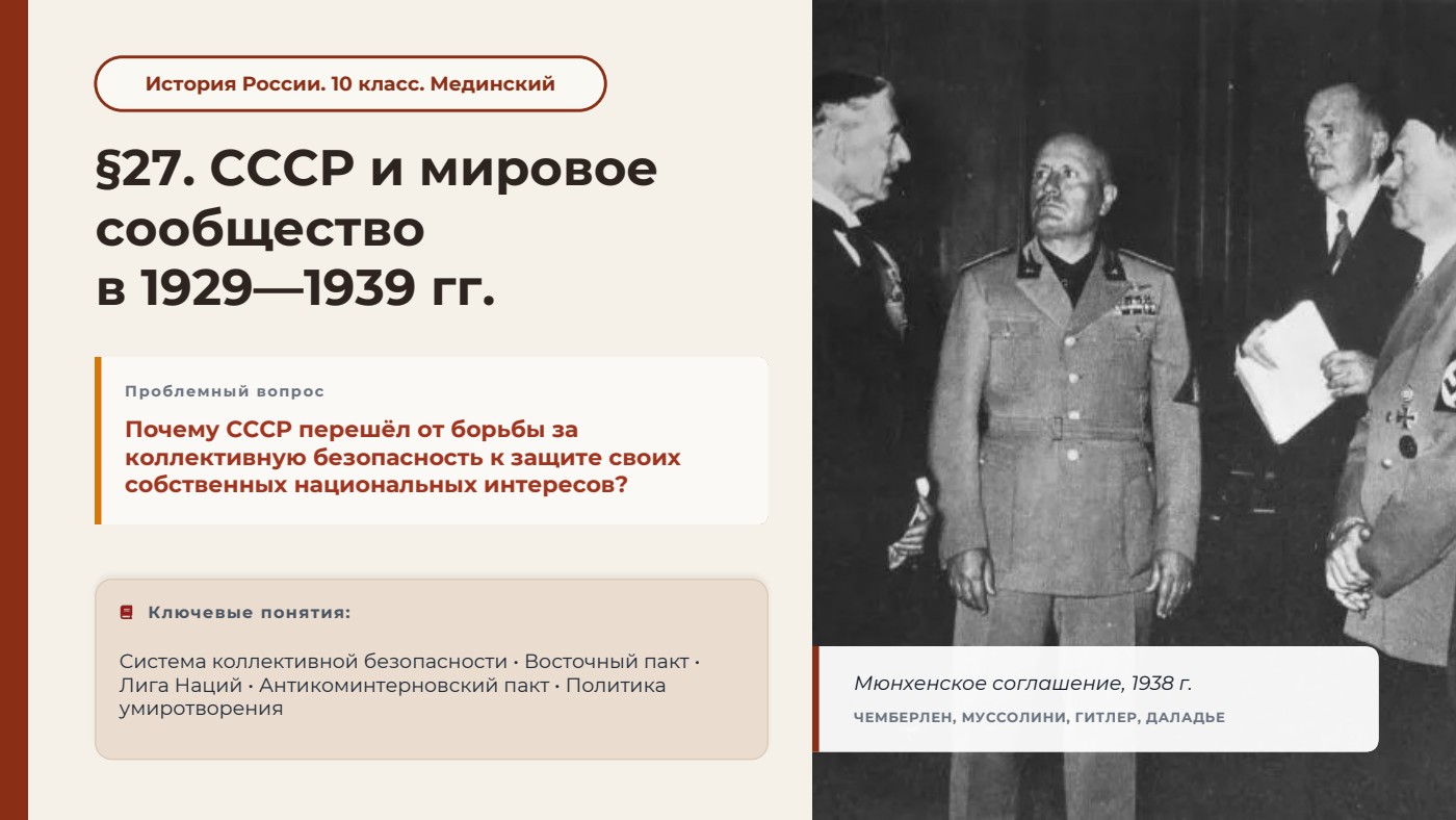 СССР и мировое сообщество в 1929—1939 гг. — полный комплект