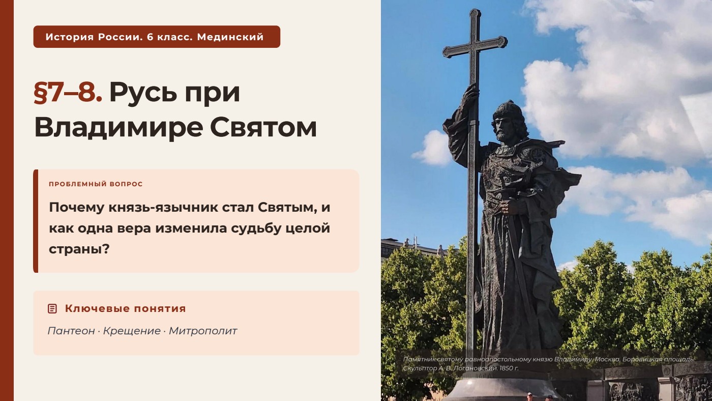 Русь при Владимире Святом — полный комплект