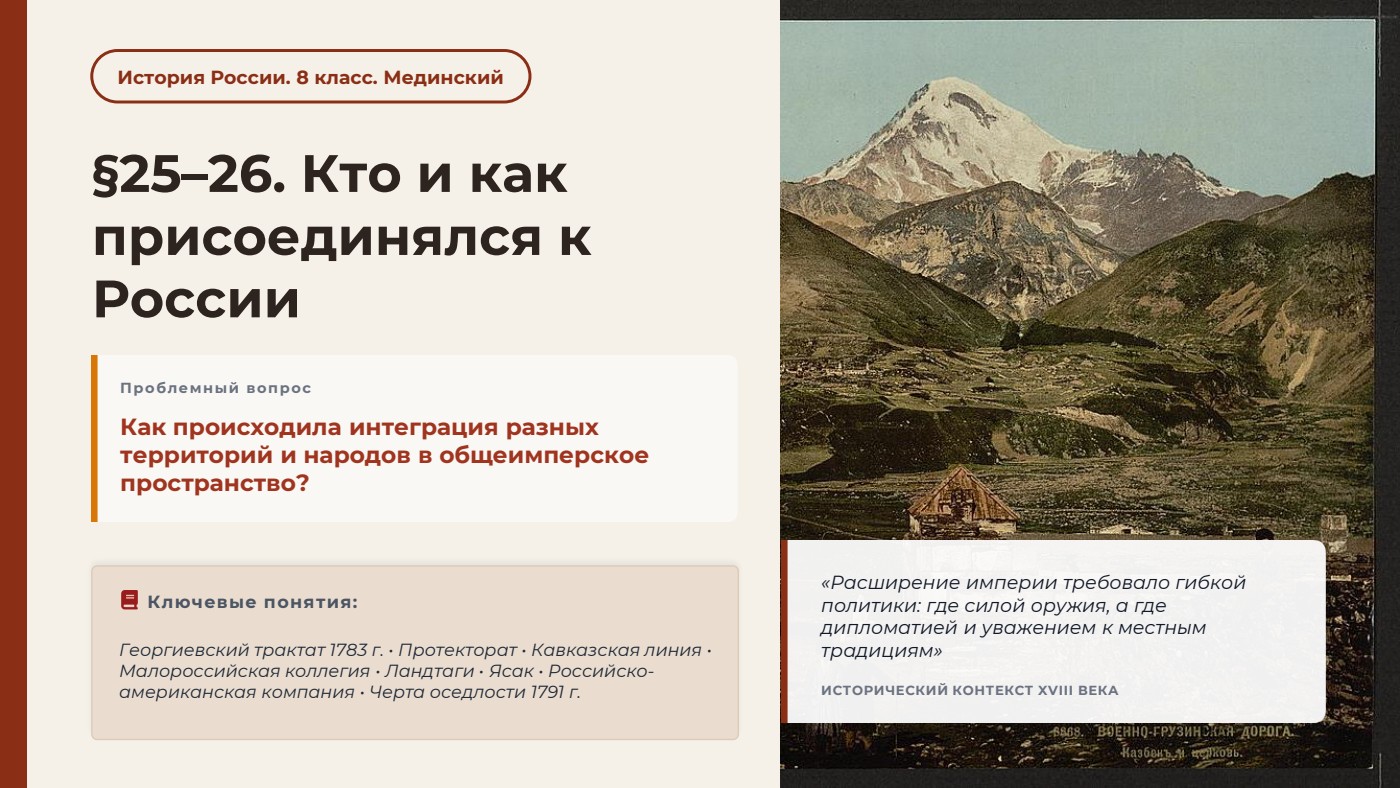 Кто и как присоединялся к России — полный комплект
