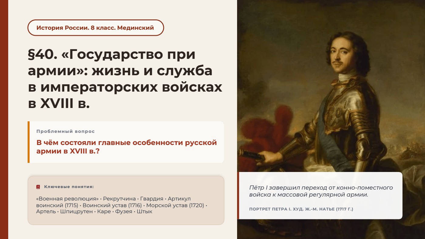 «Государство при армии»: жизнь и служба в императорских войсках в XVIII в. — полный комплект