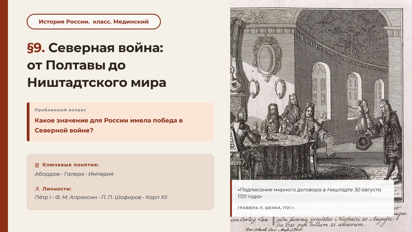 Северная война: от Полтавы до Ништадтского мира — полный комплект