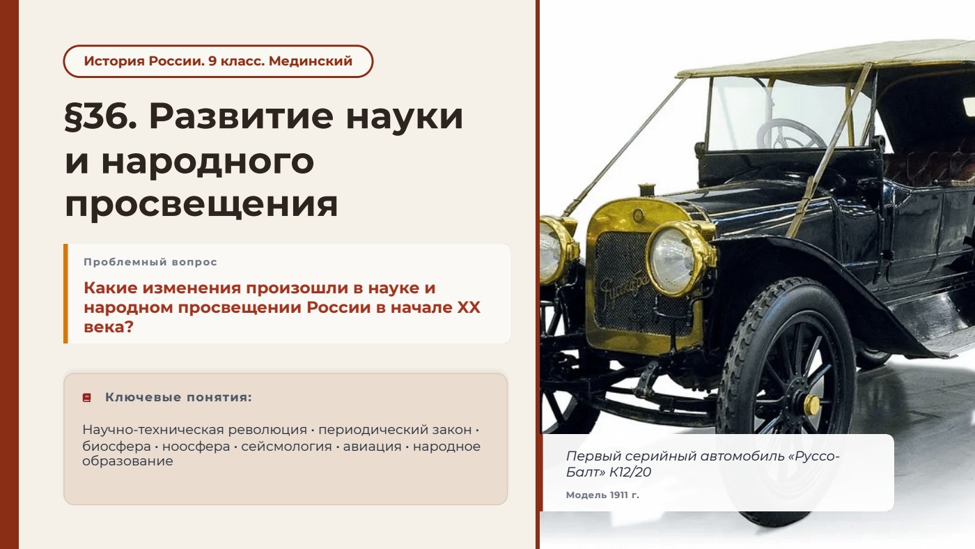 Развитие науки и народного просвещения — полный комплект