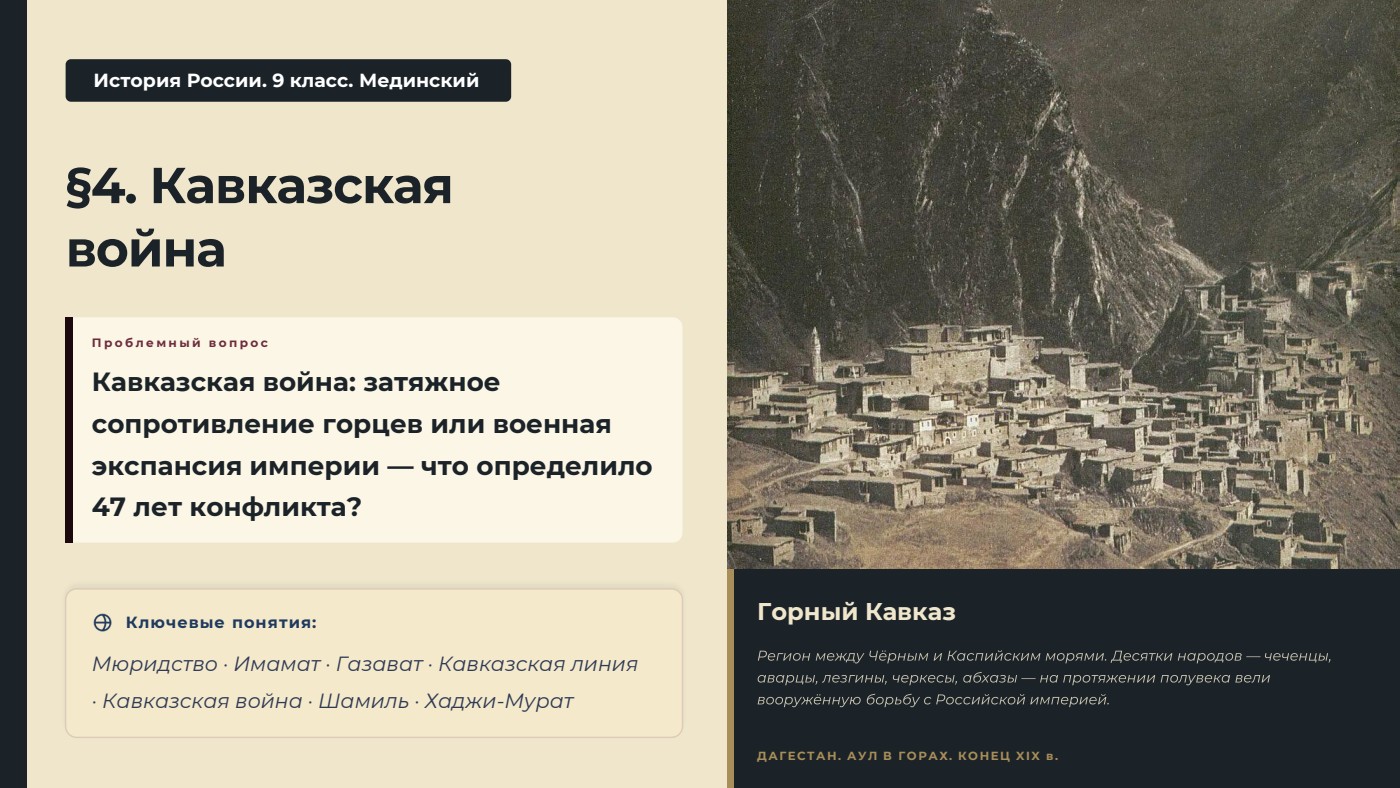 Кавказская война — полный комплект