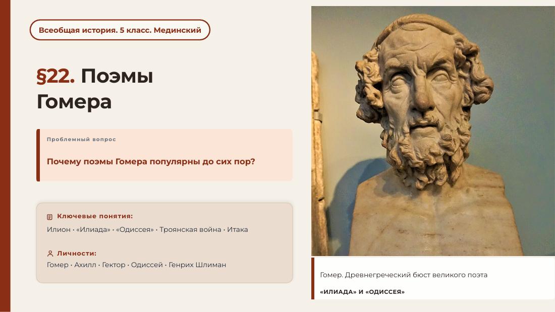 Поэмы Гомера — полный комплект