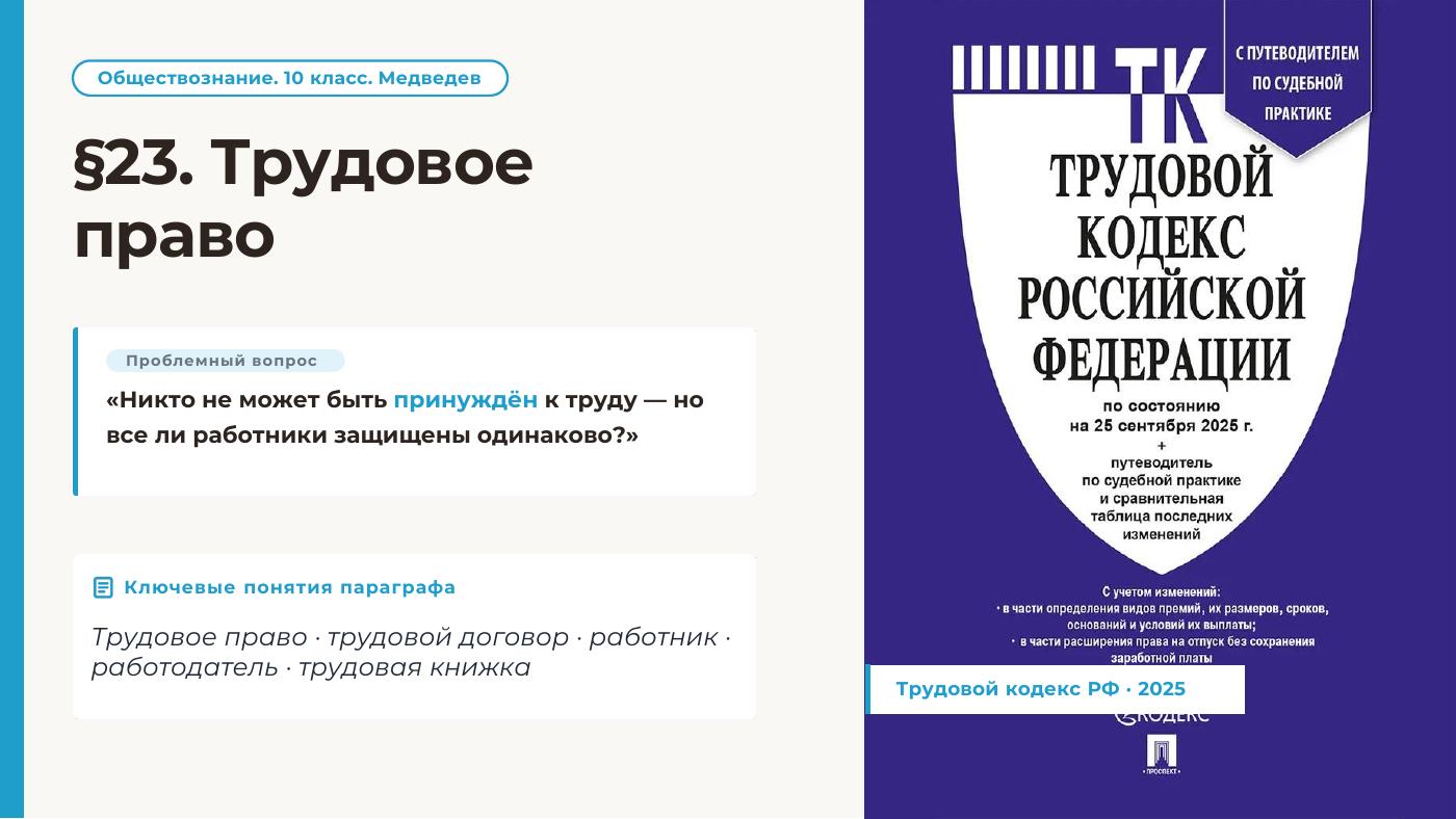 Трудовое право — полный комплект
